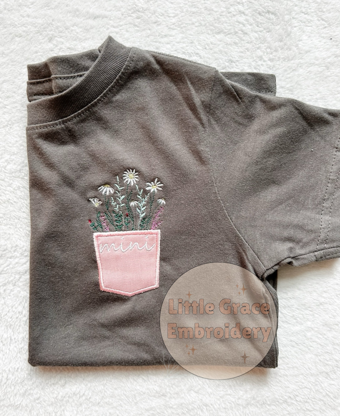 Mini Floral Pocket Tee