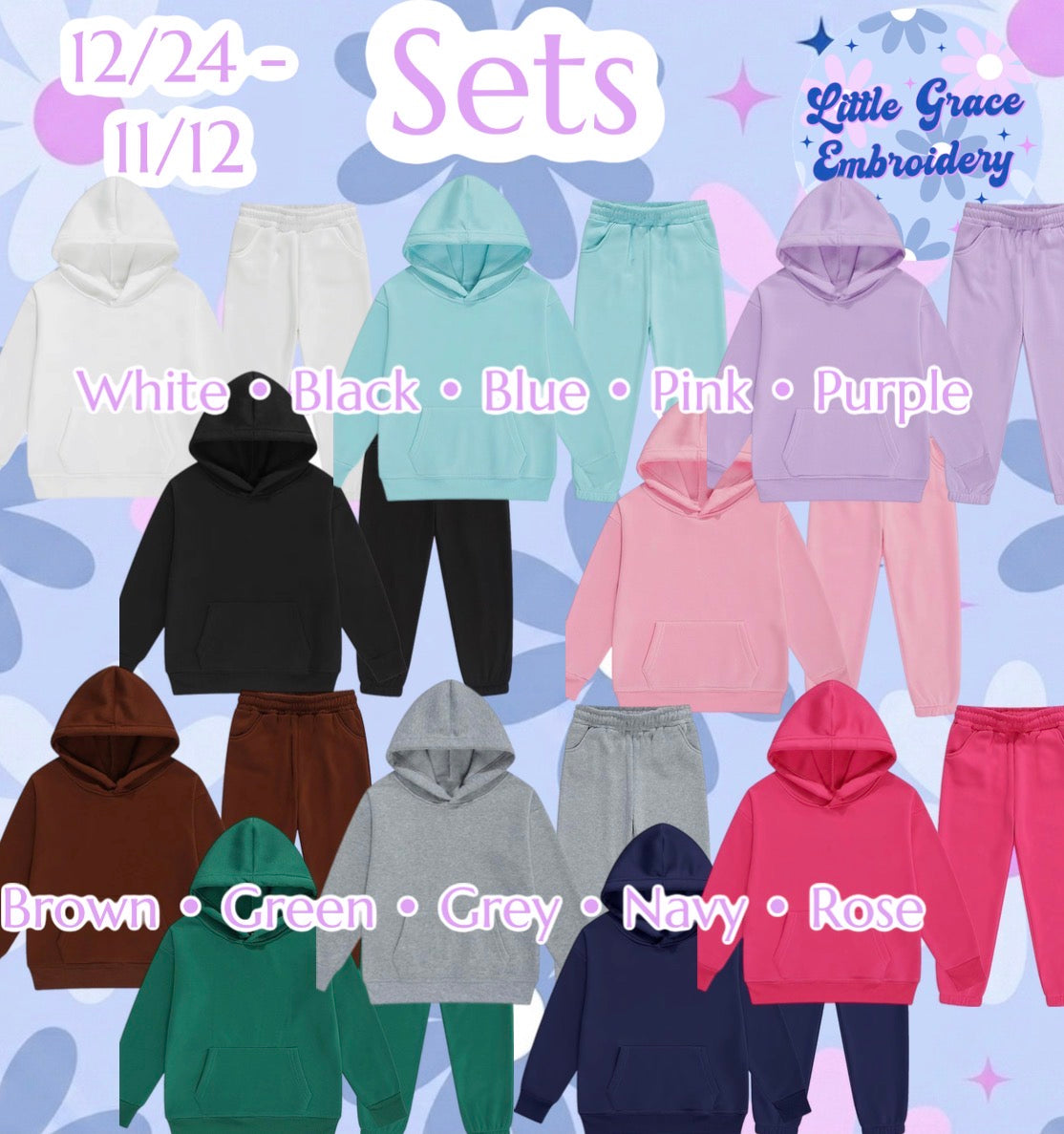 Kids Hoodie Set