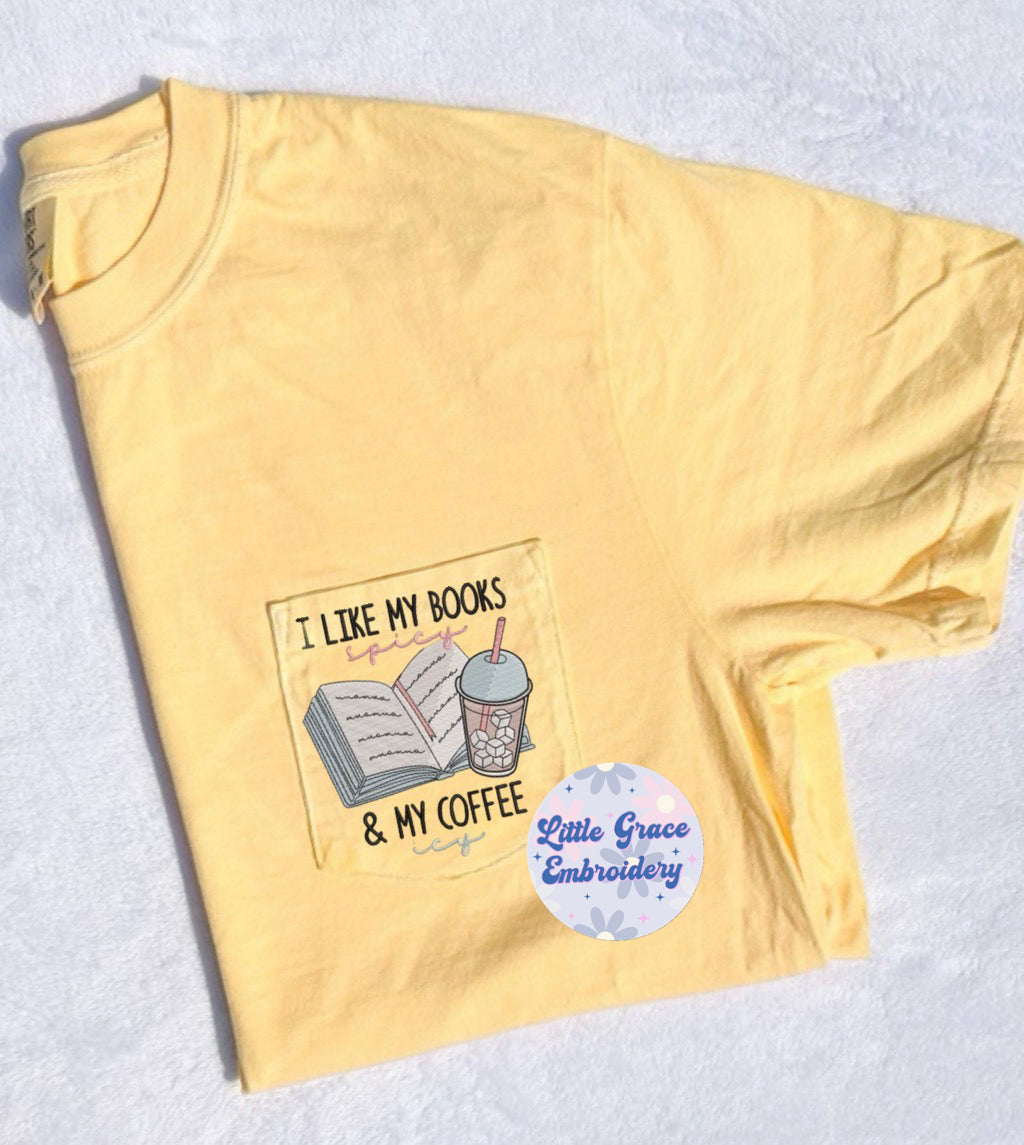 Books Spicy, Coffee Icy